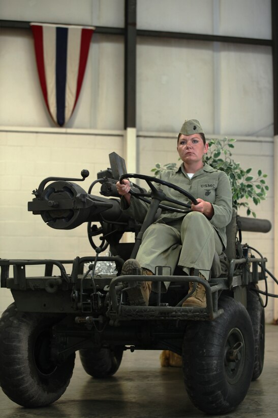 Service members, retirees and friends within the local community gathered together at the Jacksonville American Legion, July 31, to enjoy ‘A Summers Night with our Heroes,’ an event, to raise money for the Museum of the Marine. As patrons moseyed around the building, they were able to observe the old World War II and Vietnam War vehicles. Live mannequins dressed in period uniforms gave a taste of how the Marine Corps has evolved over the years, while it brought to life a bit of history. ::n::