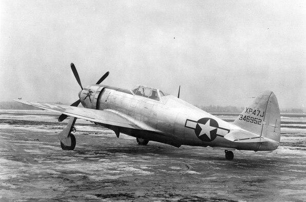 Republic XP-47J. (U.S. Air Force photo)