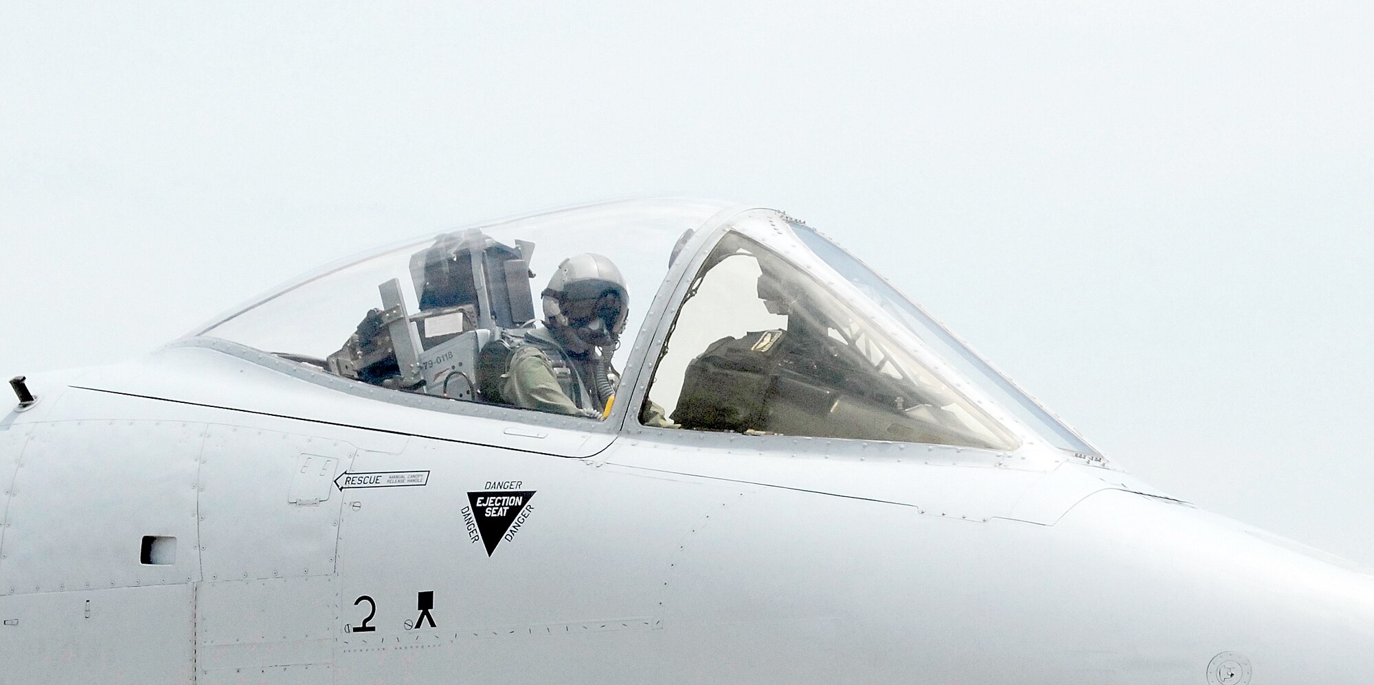 A 303rd Fighter Squadron pilot taxis his A-10 Thunderbolt II toward the Whiteman Air Force Base, Mo., runway on another mission during a sortie surge exercise in July.  The exercise was used as prepartion for an upcoming operational readiness inspection. The 303rd FS is  part of the 442nd Fiighter Wing, an Air Force Reserve Command unit based at Whiteman. (U.S. Air Force photo/Staff Sgt. Kent Kagarise)