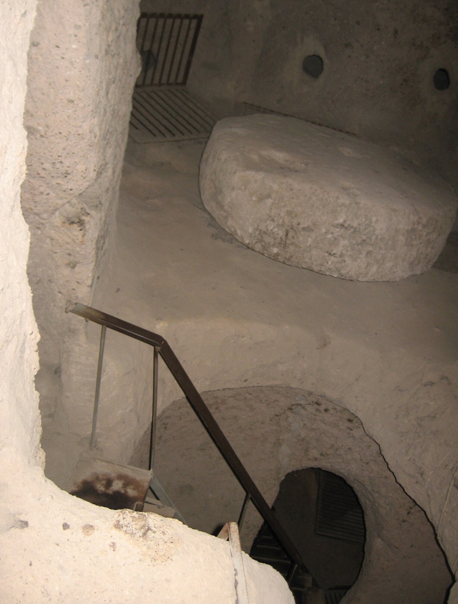 Only four of eight floors of the Kaymakli Underground city was opened to the public in 1964. Archeologists have named Kaymakli as the widest underground city of Cappadocia which could have housed as many as 5,000 people.  (U.S. Air Force photo/Airman 1st Class Amber Ashcraft)