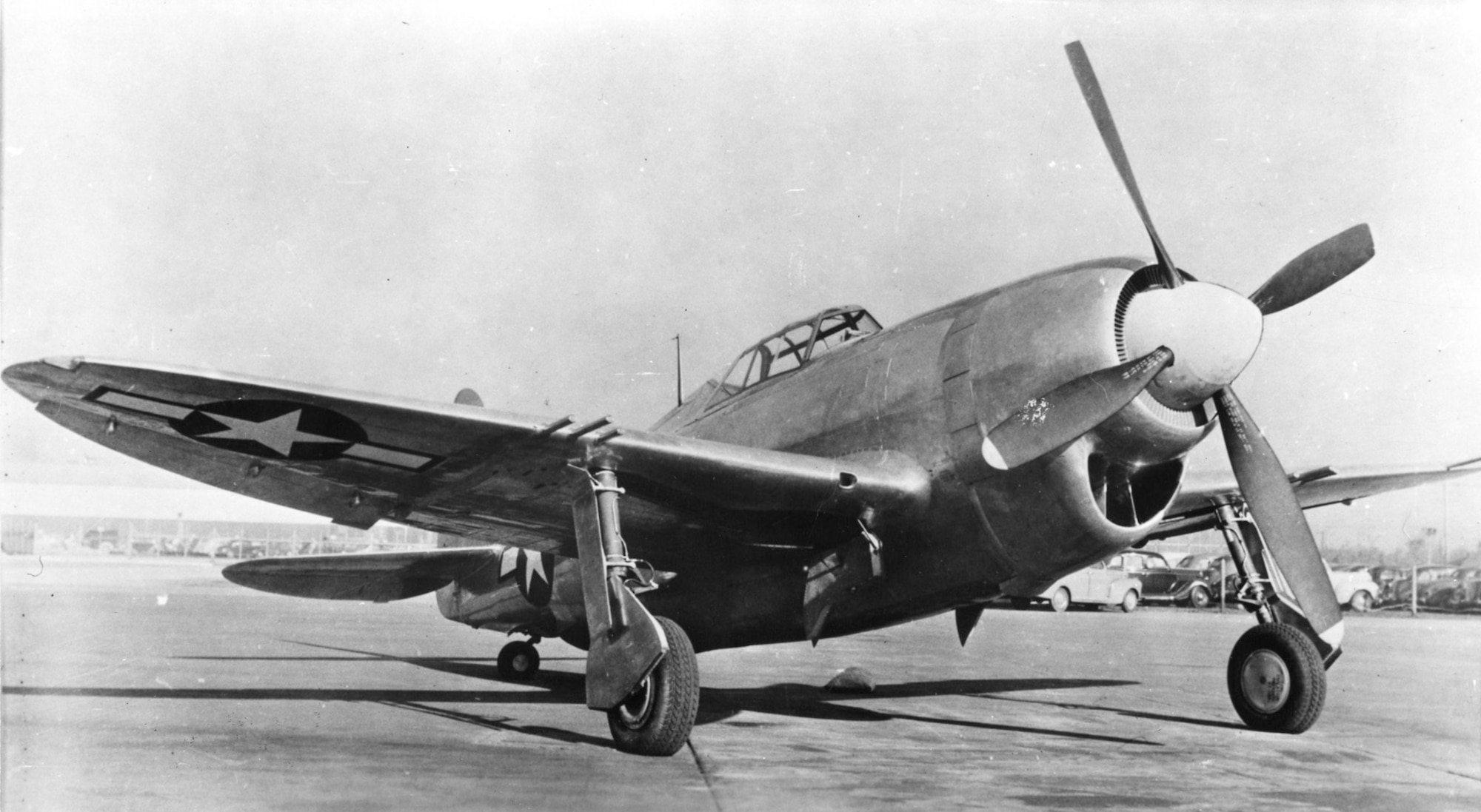 Republic XP-47J. (U.S. Air Force photo)