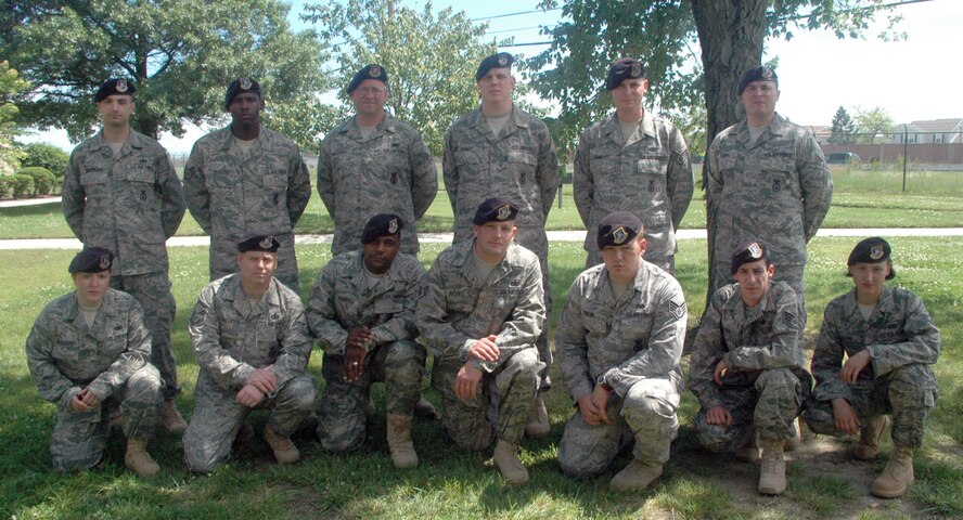 The second security forces team from the 512th Airlift Wing deployed this weekend to serve a rotation at Kirkuk Regional Air Base, Iraq. The Liberty Wing Airmen will be assigned to the 506th Expeditionary Security Forces Squadron and will provide base defense operations such as perimeter security, entry control and base patrol. (U.S. Air Force photo/Master Sgt. Veronica A. Aceveda)
