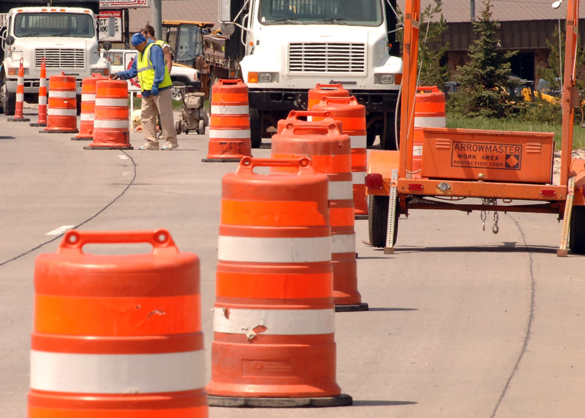 In an effort to improve traffic flow, the City of Box Elder, S.D., will perform
road construction on North Ellsworth Road through Box Elder; work is
scheduled for June 8 through August 1, Mondays through Fridays from 7 a.m.
to 5 p.m. Construction is expected to significantly impact the flow of
traffic on to and off of Ellsworth Air Force Base. (U.S. Air Force
photo/Tech. Sgt. Shanda De Anda)
