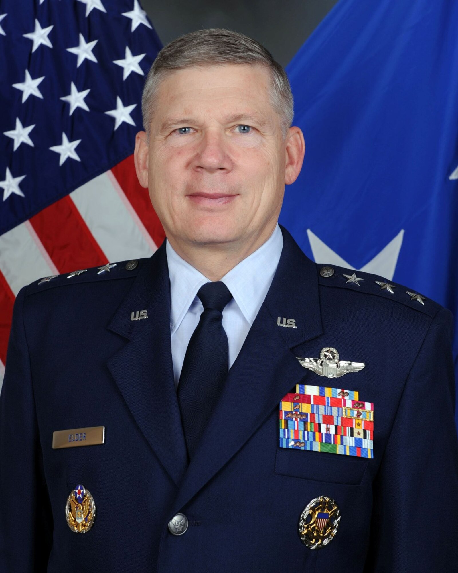 Lt. Gen. Robert J. Elder Jr., Eighth Air Force Commander
