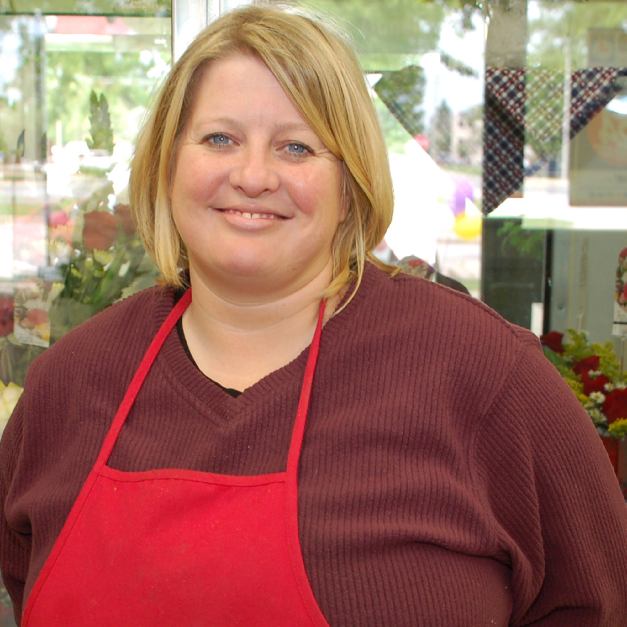 Paula Ballard, Dover resident and florist ? ?The base really helps the Dover economy. On a personal level, the base people are model citizens and very helpful. The other day I had to stop and ask a security forces member for directions. Without hesitating, he stopped what he was doing and provided me immediate and courteous information. The Airmen are great!? (U.S. Air Force photo by Tech. Sgt. Kevin Wallace)