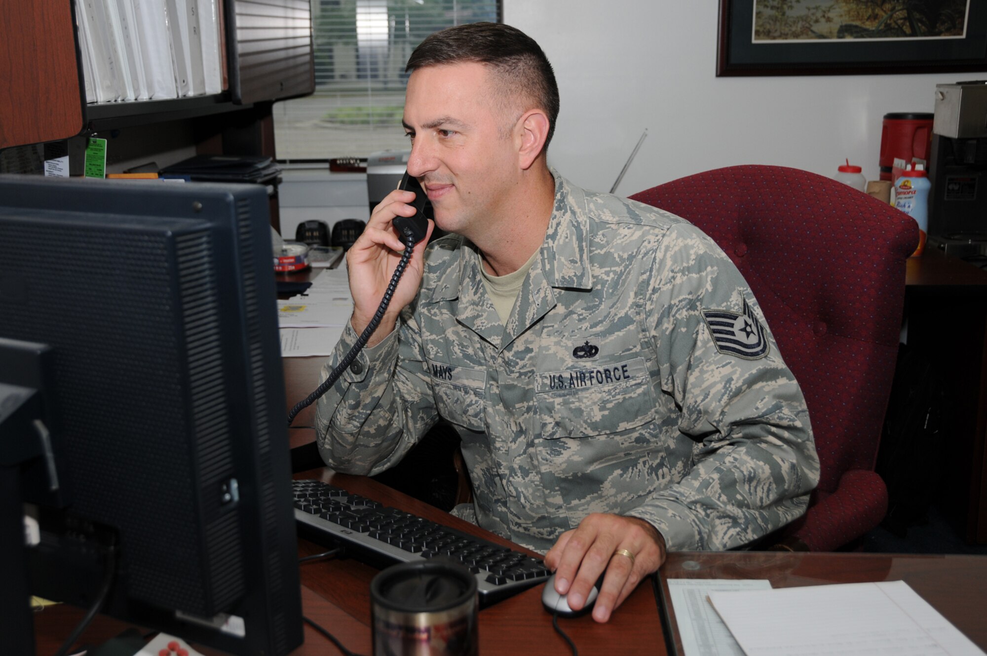 Tech. Sgt. William Mays  (U.S. Air Force photo by Kemberly Groue)
