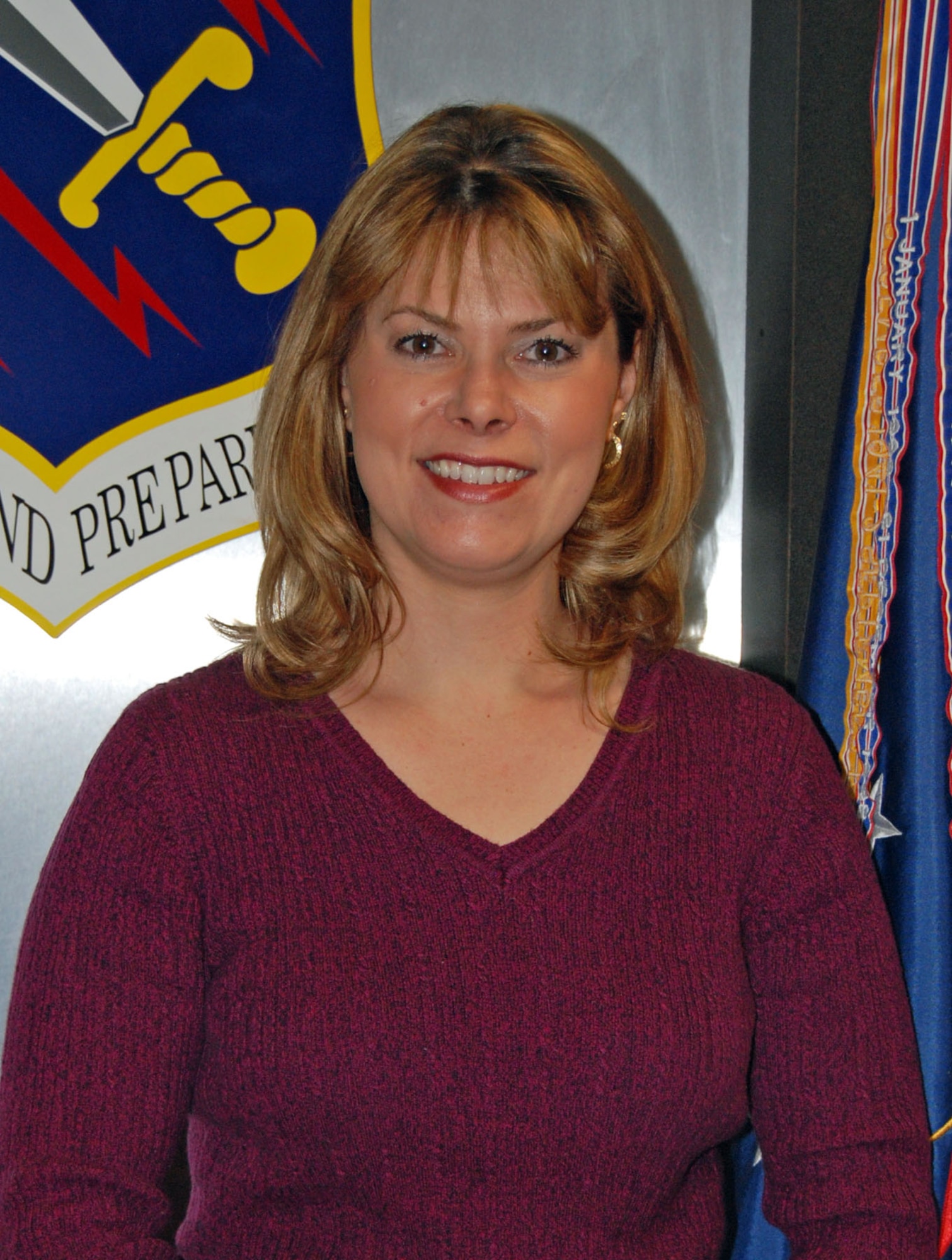 Kimberly Woods was selected for this week's First Knight award. This award is designed to recognize outstanding Airmen and civilians each week for the work they do every day. (Air Force photo by Tech. Sgt. Ray Bowden 
