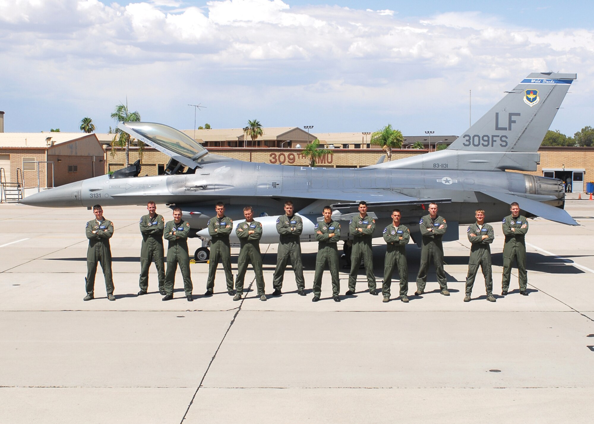 Members of class 08-IBC will graduate Saturday are from left: 1st Lts. Jared Burris, John Difebo, Robert Hilby and Timothy Killham; Capts. William Brown and Aaron Weedman; 1st Lt. Jondavid Hertzel, Capt. Jeffrey Harding, 1st Lt. Tony Generous, Capt. Bill George and 1st Lts. Justin Cleveland and Alex Esson. (U.S. Air Force photo/ Senior Airman Tracie Forte)