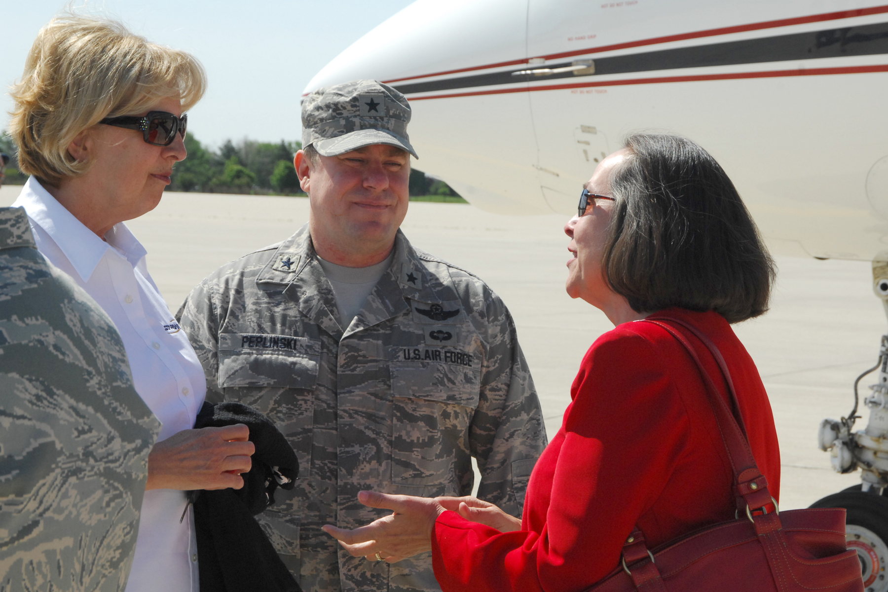 Visit to Starbase, Selfridge ANGB