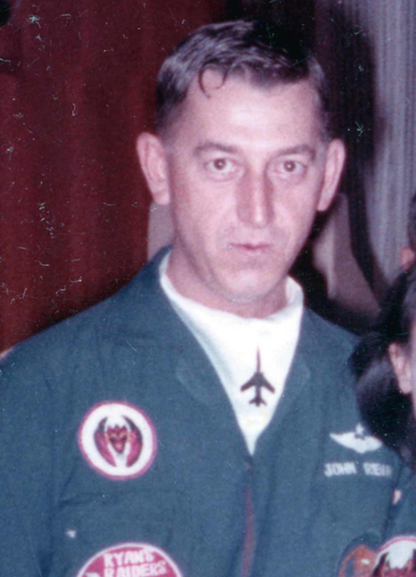 Revak in his party suit. (U.S. Air Force photo)