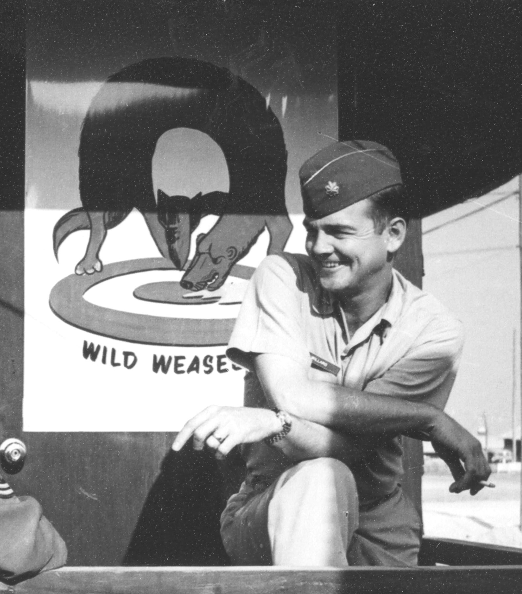 Wild Weasel commander Maj. Garry Willard at Korat, Thailand. He later returned to the U.S. to head the Wild Weasel school at Nellis AFB. Willard later retired from the USAF as a brigadier general. (U.S. Air Force photo)