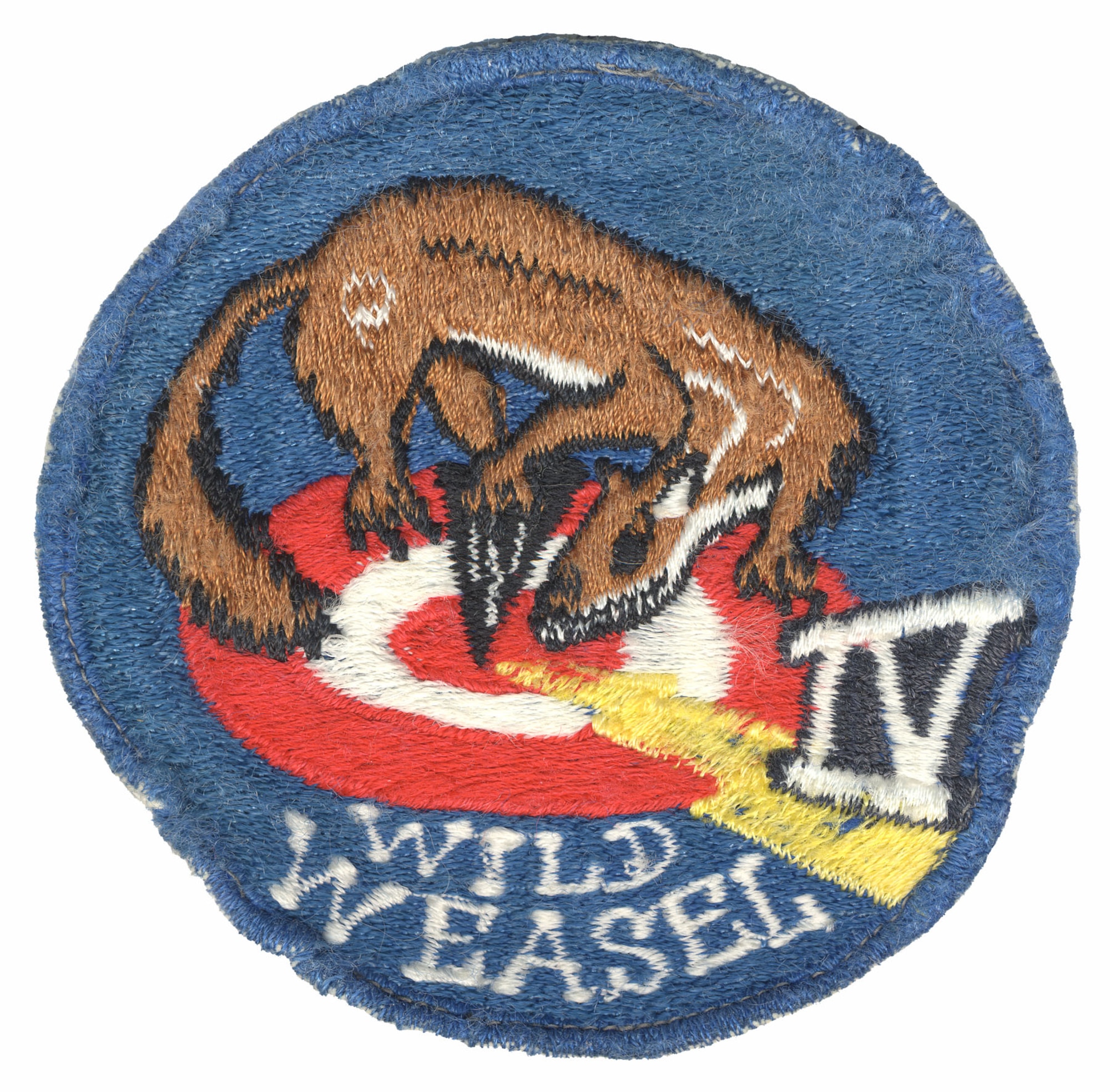 A weasel, nicknamed Willie, figures prominently in many official and unofficial Wild Weasel patches and logos. (U.S. Air Force)