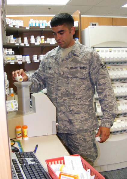 DYESS AIR FORCE BASE, Texas - Senior Airman Charles Patton is this week's warrior. (U.S. Air Force photo by Senior Airman Felicia Juenke)