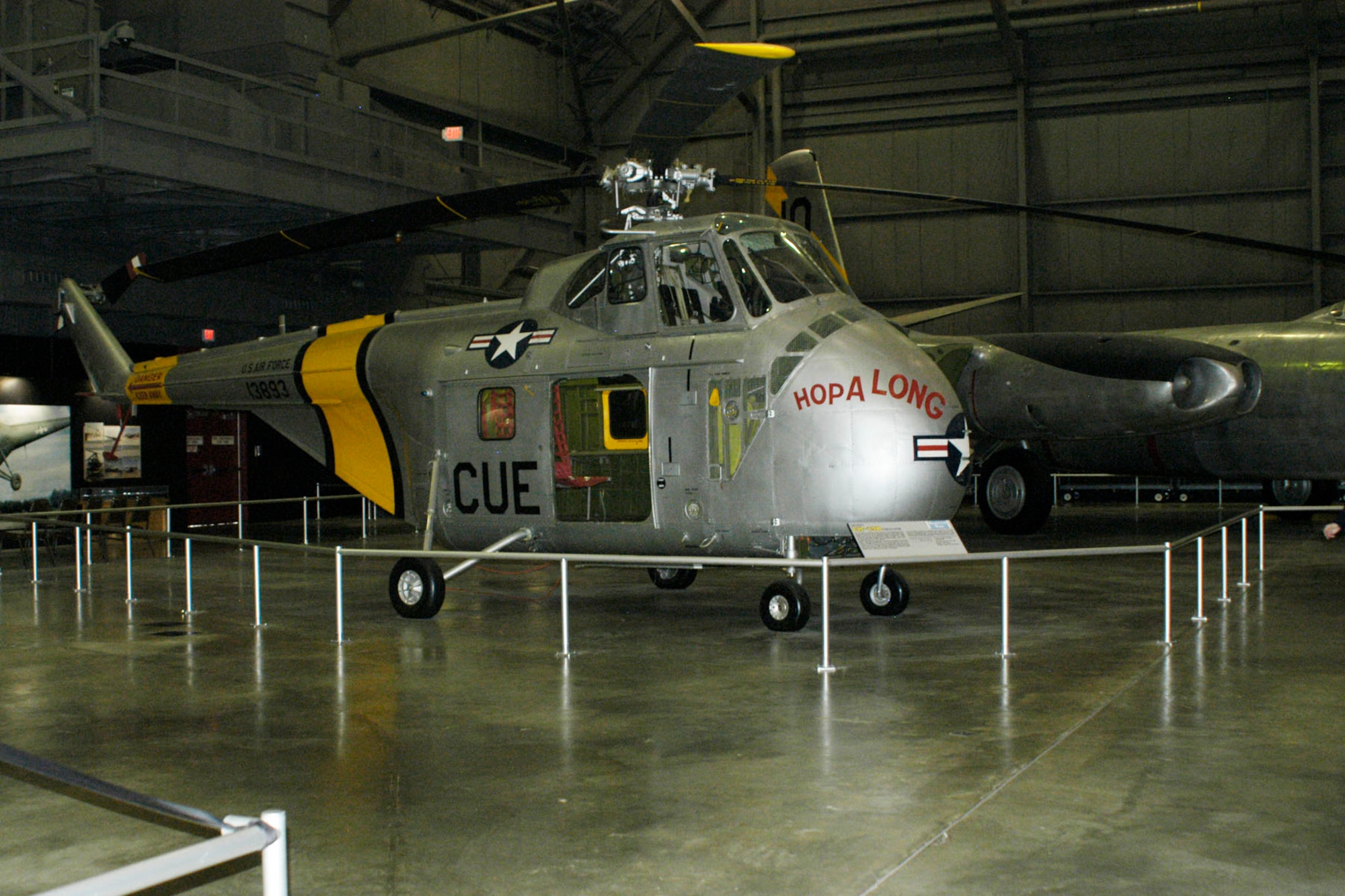 DAYTON, Ohio -- Sikorsky UH-19B Chickasaw in the Korean War Gallery at the National Museum of the United States Air Force. (U.S. Air Force photo) 
 