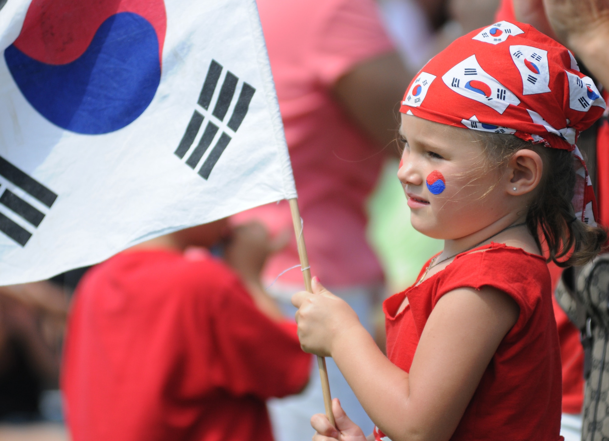 Germany and The Republic of South Korea compete during the 5th CISM Women’s Soccer Championship at the Gulfport Sports Complex 9 June.  The CISM tournament, hosted by Keesler Air Force Base, includes teams from Brazil, Canada, France, Germany, The Netherlands, The Republic of South Korea and the United States.  Matches are being held June 6 to 13, with the Gold match June 13 at 2 p.m.  Organizers say the tournament gives teams and people who attend a chance to develop bonds and life-long friendships between the countries and a chance to learn about one another’s cultural similarities and differences.  (U.S. Air Force photo by Kemberly Groue)