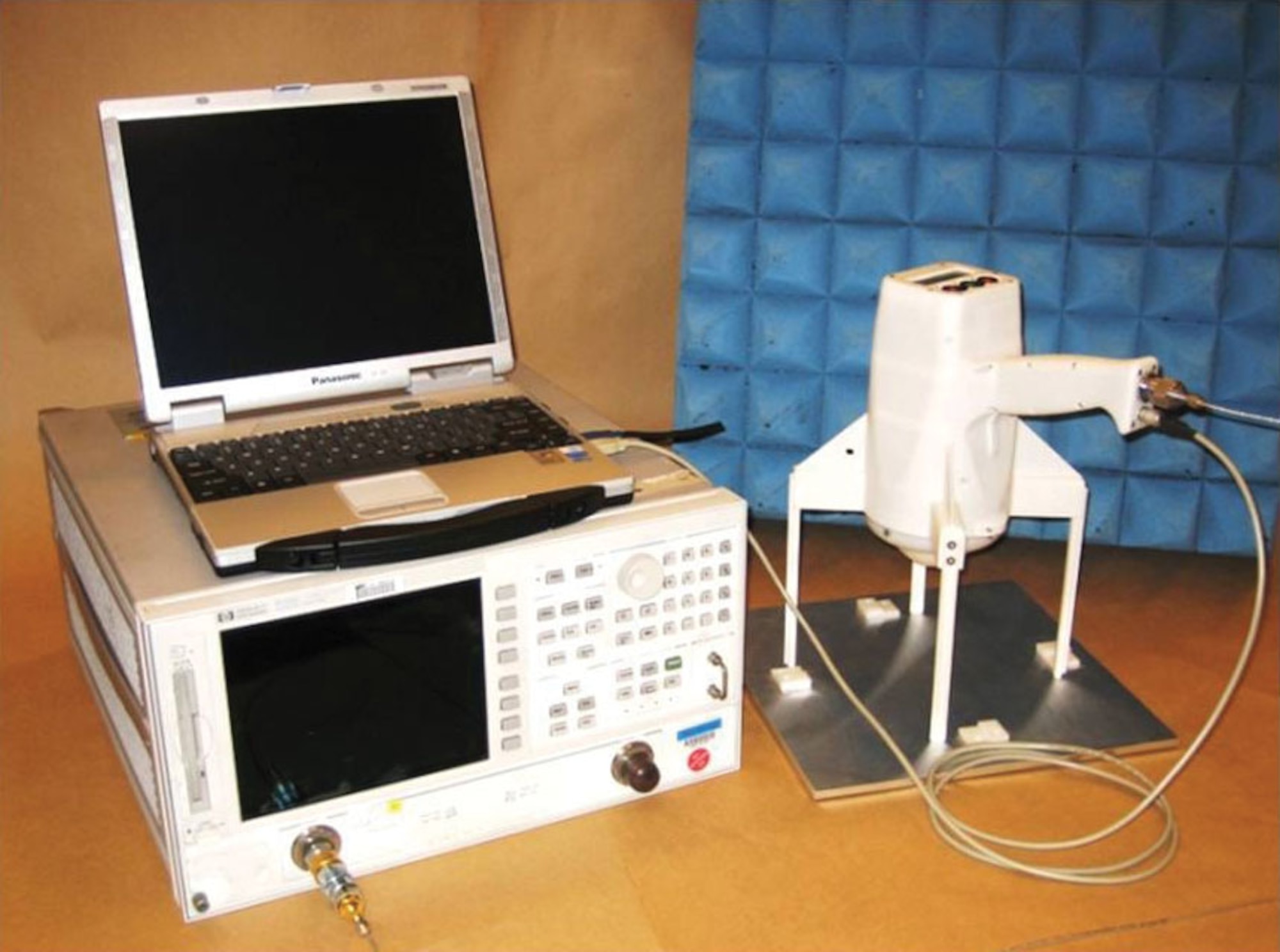 Prototype of the Next-Generation Sensor, a nondestructive-evaluation-based materials characterization capability (AFRL image)