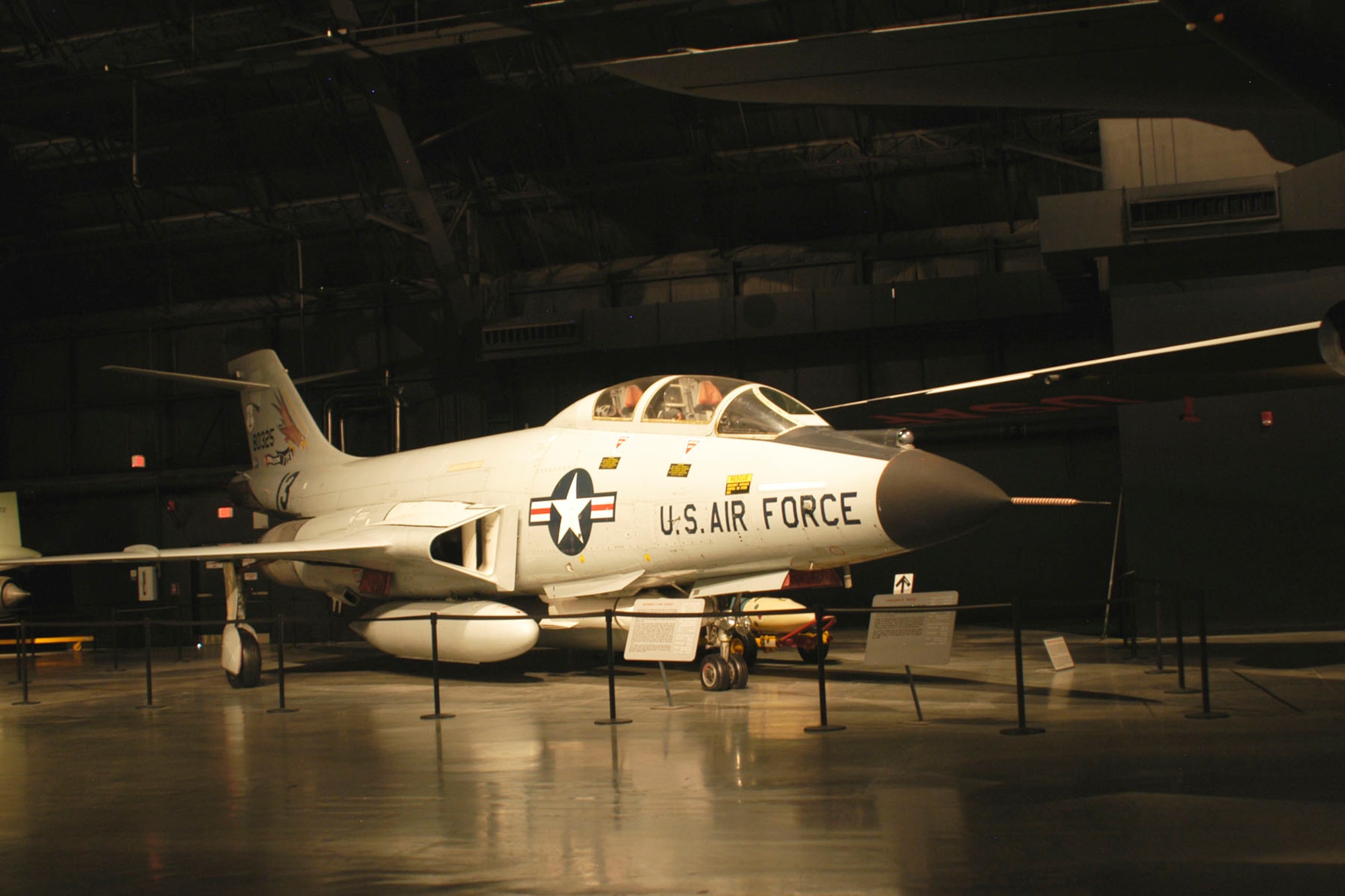DAYTON, Ohio -- McDonnell F-101B Voodoo in the Cold War Gallery at the National Museum of the United States Air Force. (U.S. Air Force photo) 