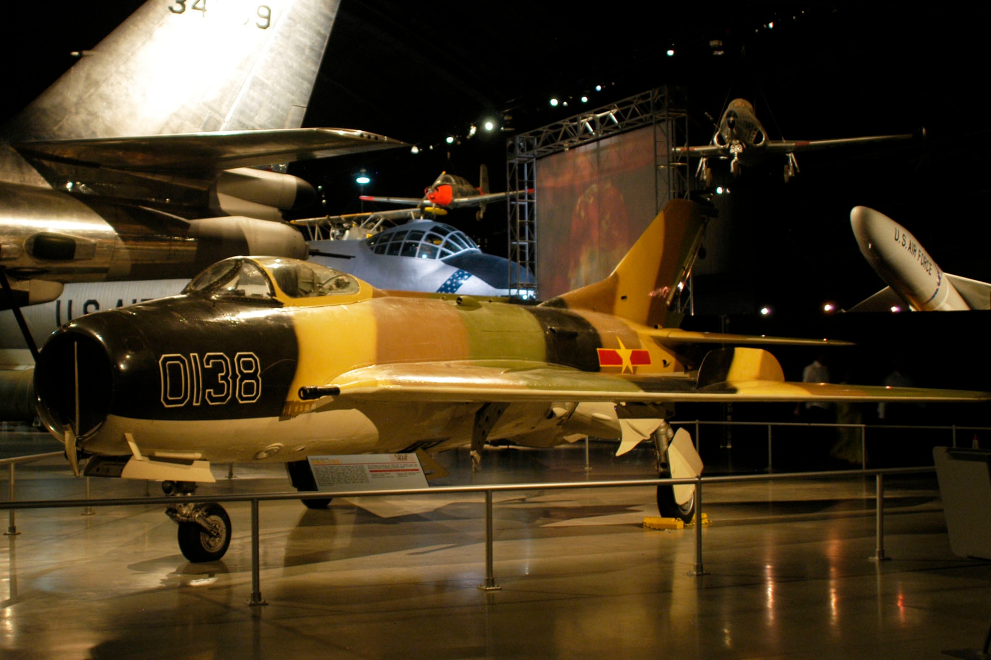 DAYTON, Ohio -- Mikoyan-Gurevich MiG-19S "Farmer" in the Cold War Gallery at the National Museum of the United States Air Force. (U.S. Air Force photo)