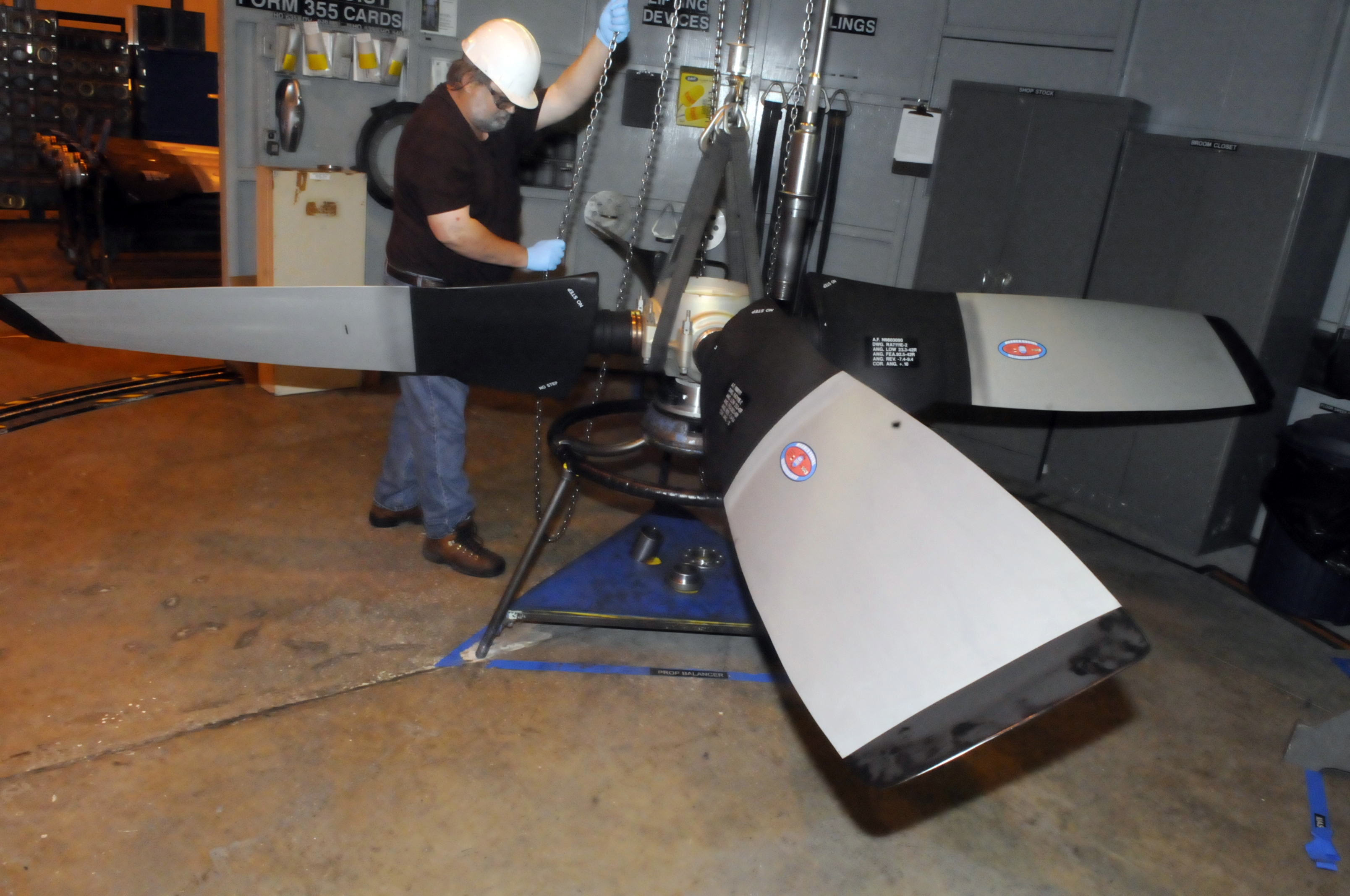 Process improvements part of C130 propeller shop's success > Robins