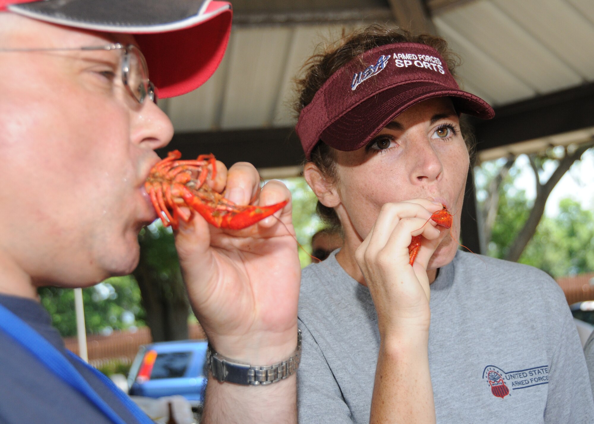 Teams participating in the 5th CISM Women’s Soccer Champions hip take part in a cultural day event June 10 at the Base Marina. The cultural event gave the players to learn about each other’s similarities differences and also experience the Gulf Coast culture. Organizers say that this event help promotes the CISM motto “Friendship though Sports.” 
