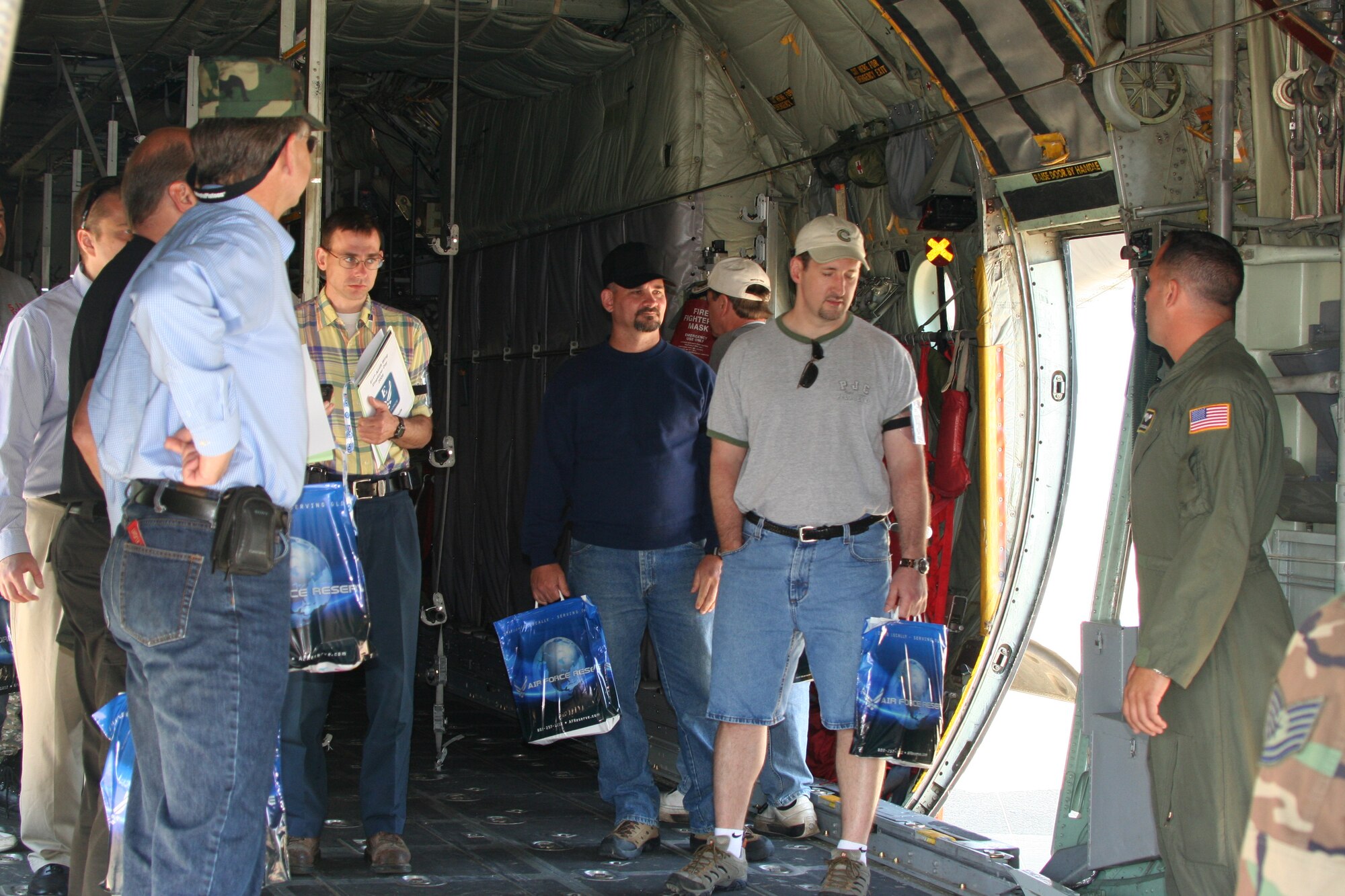 Local employer’s of 911th Airlift Wing Reservists visit the base June 6, 2009, for Employer’s Day 2009.  The event was tailored to give the employers a better understanding of the 911th mission and their employee’s role in completing the mission.