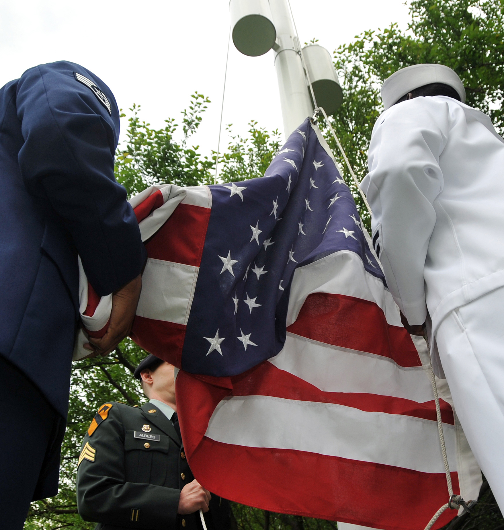 Honoring our nation's flag