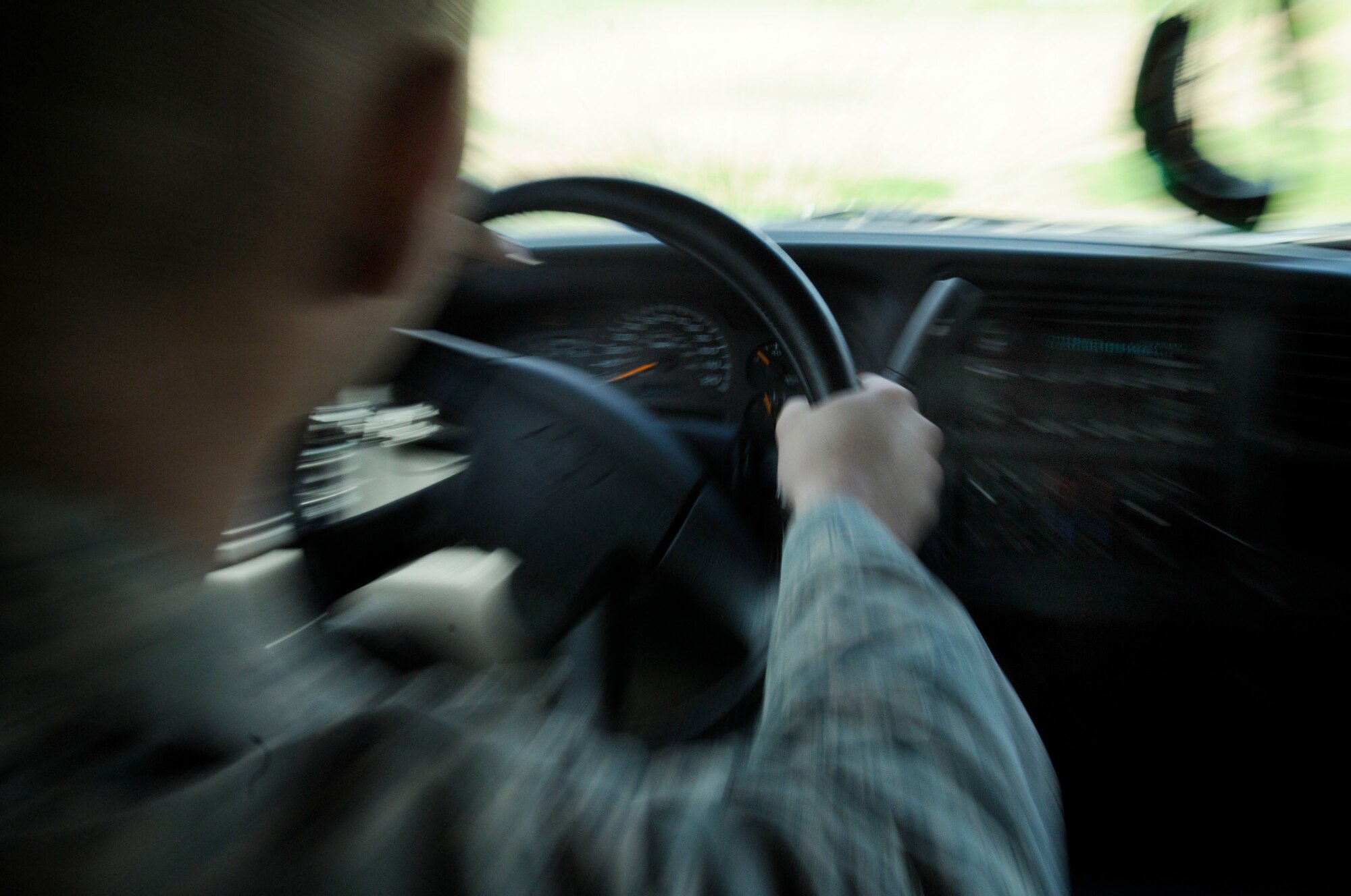 Airmen Against Drunk Driving combats drinking and driving, June 15, 2009, Eielson Air Force Base, Alaska. AADD is a program designed to provide a ride home for government employees and their dependents who are intoxicated and their original means of getting home falls through. (U.S. Air Force photo/Airman 1st Class Laura Max)