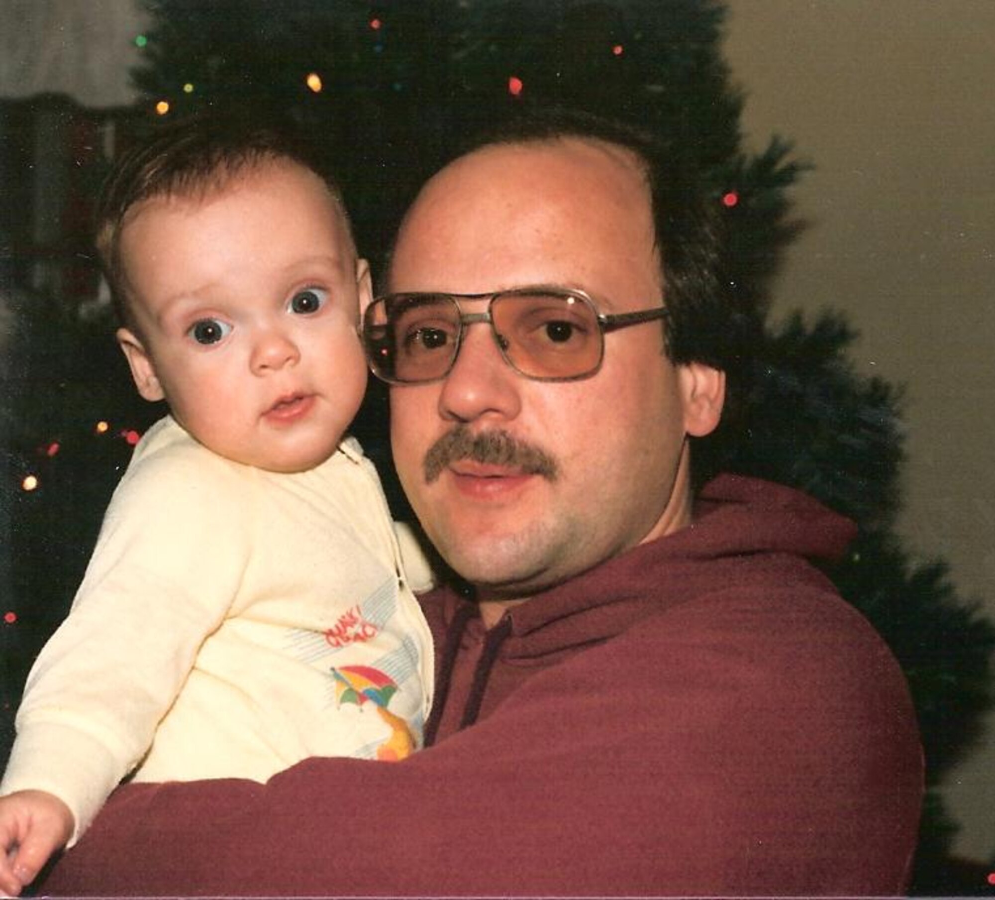 Erin Blauvelt, of the 87th Air Base Wing's Public Affairs office at Joint Base McGuire-Dix-Lakehurst, N.J., says her father, Raymond Blauvelt, is her role model, and she closely follows in his  footsteps. "I’ve not only grown up to look like him, act like him, graduate from Virginia Tech like him, but I’m  also pleased to now be a Joint Base McGuire-Dix-Lakehurst Civilian employee like him," Ms. Blauvelt said recently as she reflected on her dad as Father's Day approaches. (Courtesy photo)