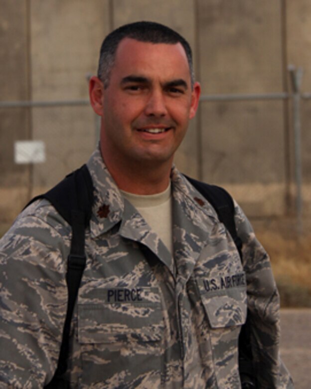 Maj. Bill Pierce learned June 1, 2009, that he is being promoted to principal of the Kirkland Elementary School in Putnam City, Okla., in the coming school year. He is a reservist in the 507th Air Refueling Wing at Tinker Air Force Base, Okla., and is currently deployed to Joint Base Balad, Iraq.