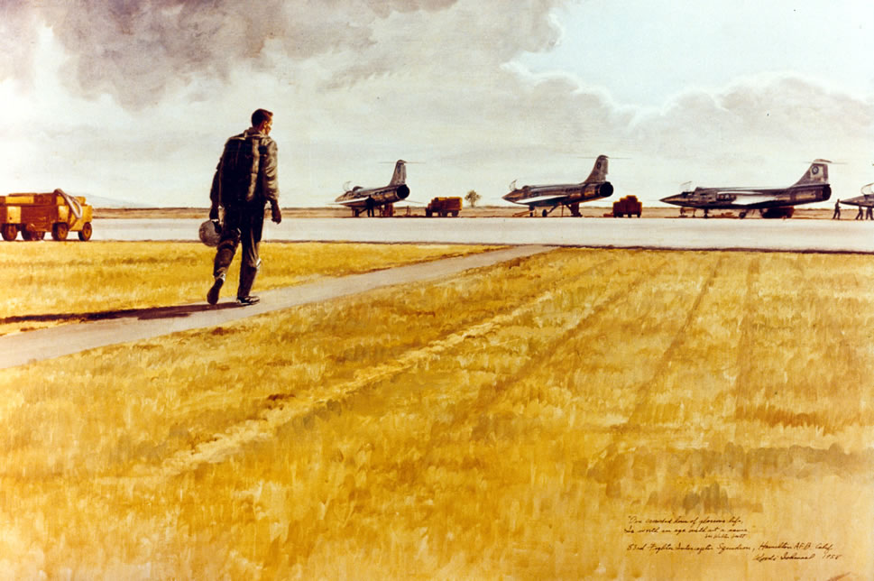 Fighters at Hamilton AFB