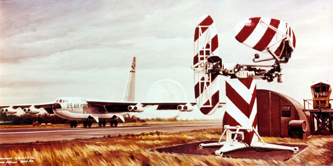 B52 Landing at Eglin AFB