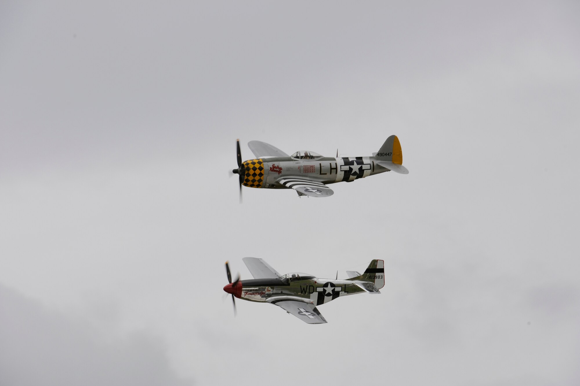 War Birds Over Long Island put on a performance for spectators at the Dover Air Force Base Open House and Air Show June 21. (U.S. Air Force photo/Jason Minto)