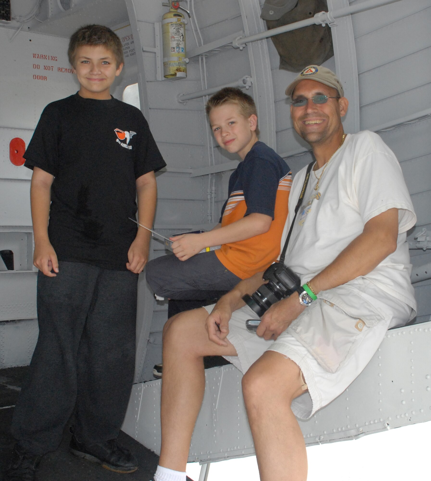 Jeff Wamlitz, New Jersey resident --- “My boys and I have been to several Air Shows. We flew out to Nevada for one and have seen them up and down the East Coast. Still, though we’ve been to many, Dover has one of the best shows!” (U.S. Air Force photo/Tech. Sgt. Kevin Wallace)
