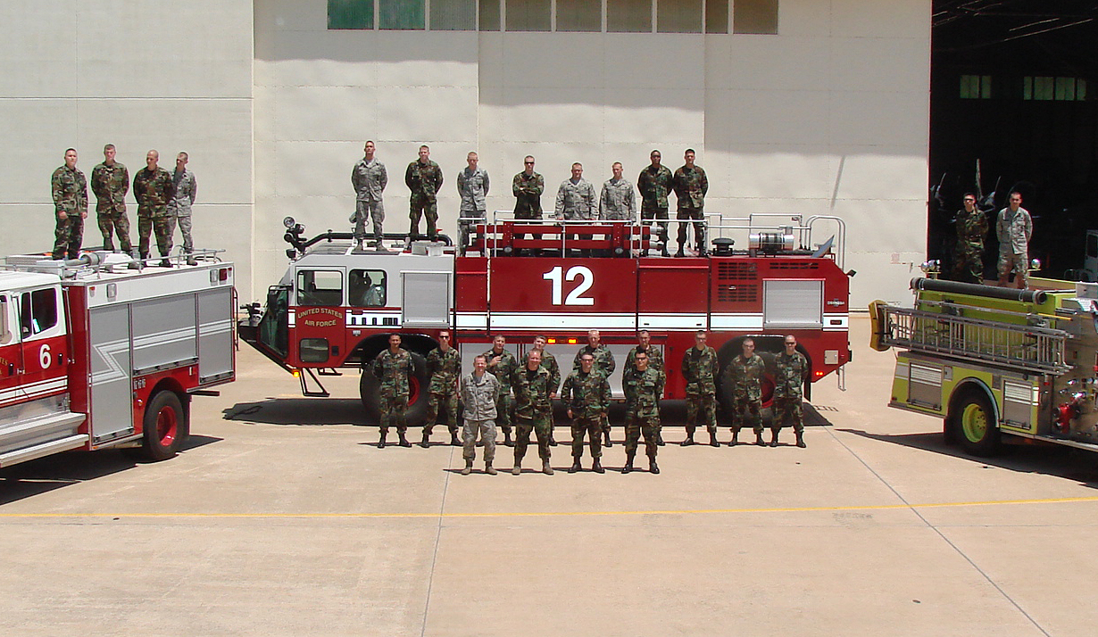 What is an Air Force firefighter?