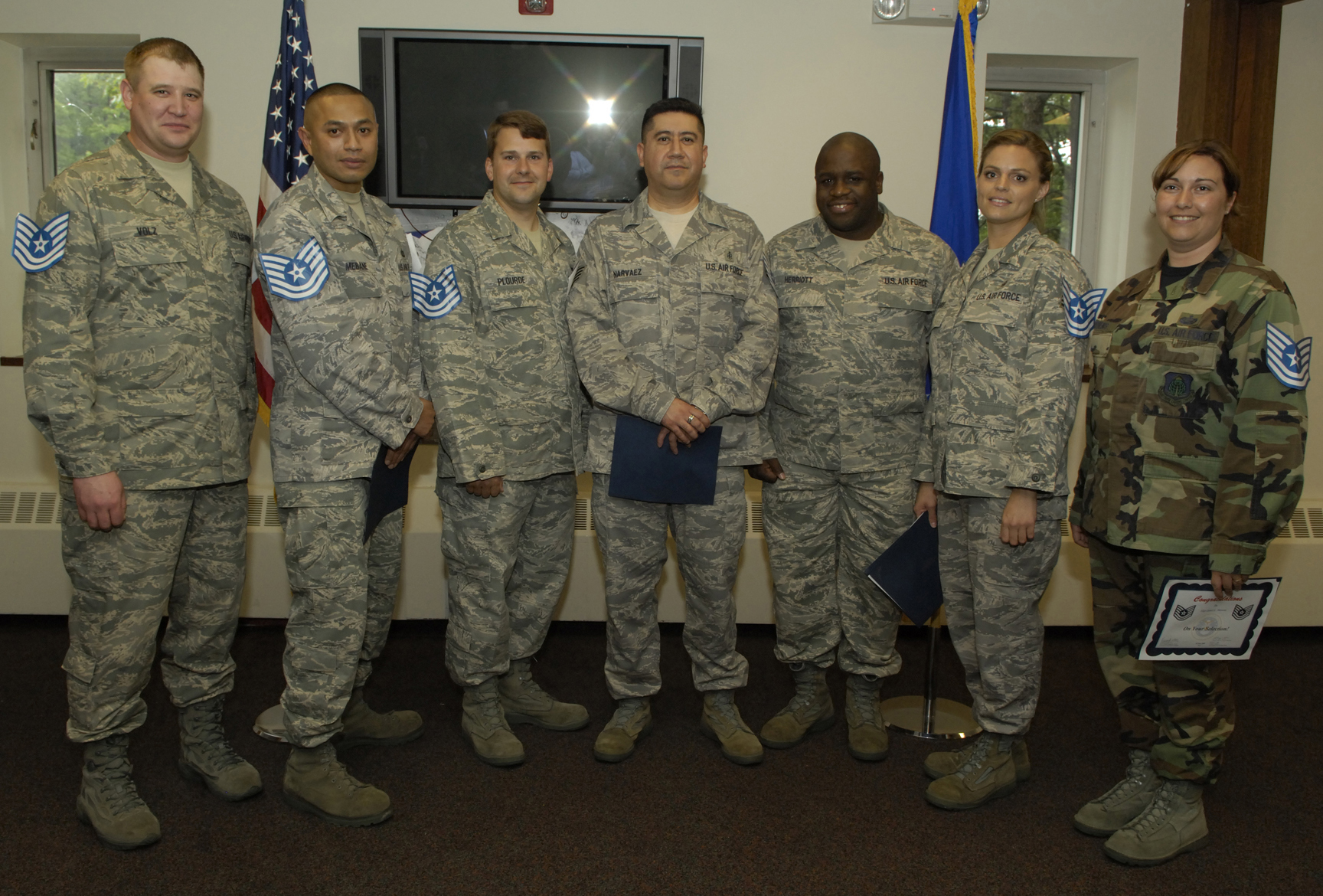Technical sergeant promotions