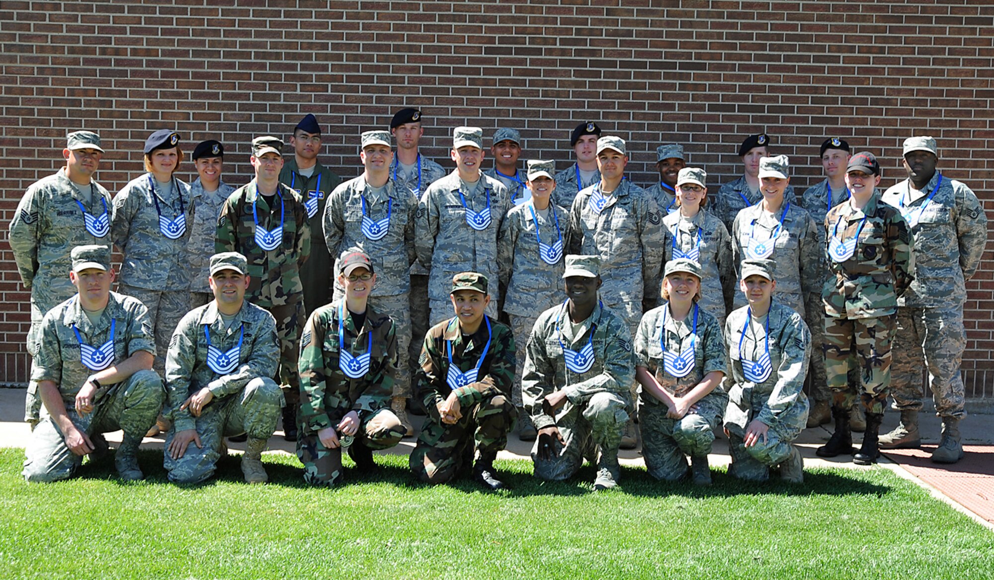 Several of Peterson’s technical-sergeant-selects attended the technical-sergeant-select party held at the Club July 19. Approximately 80 staff sergeants assigned to Peterson and it’s geographically separated units will be promoted to technical sergeant within the next year. Air Force officials selected 7,724 of 37,172 eligible staff sergeants for promotion to technical sergeant for a selection rate of 20.78 percent. (Air Force photo by Roberta McDonald)   

