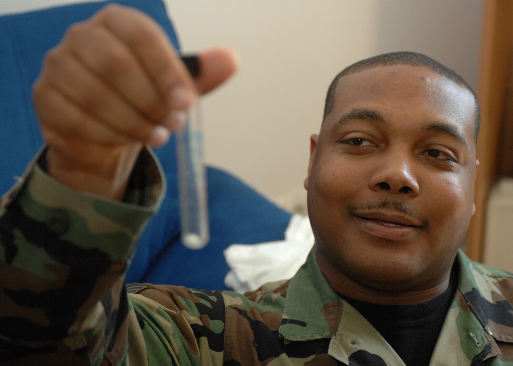 SPANGDAHLEM AIR BASE, Germany -- Staff Sgt. Cordney Morehead, 52nd Aerospace Medicine Squadron diet technician, is the 52nd Fighter Wing's Top Saber Performer for the week of June 19-25. (U.S. Air Force photo by Senior Airman Jenifer Calhoun)