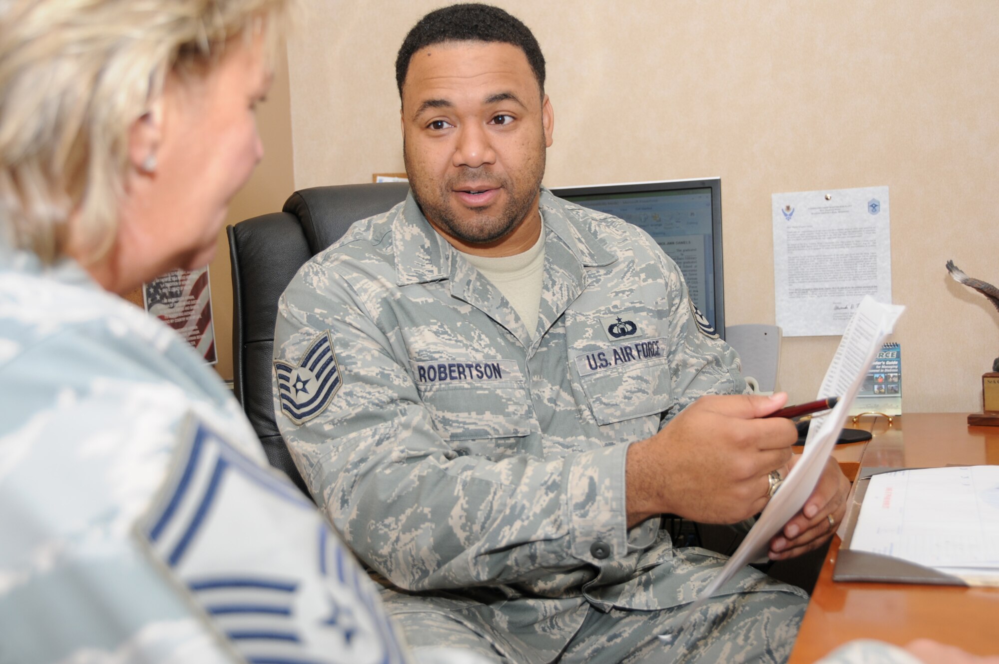 Tech. Sgt. Curtis Robertson
