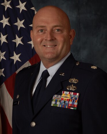 Lt. Col. Stevan Kaighen, 437th Logistics Readiness Squadron commander