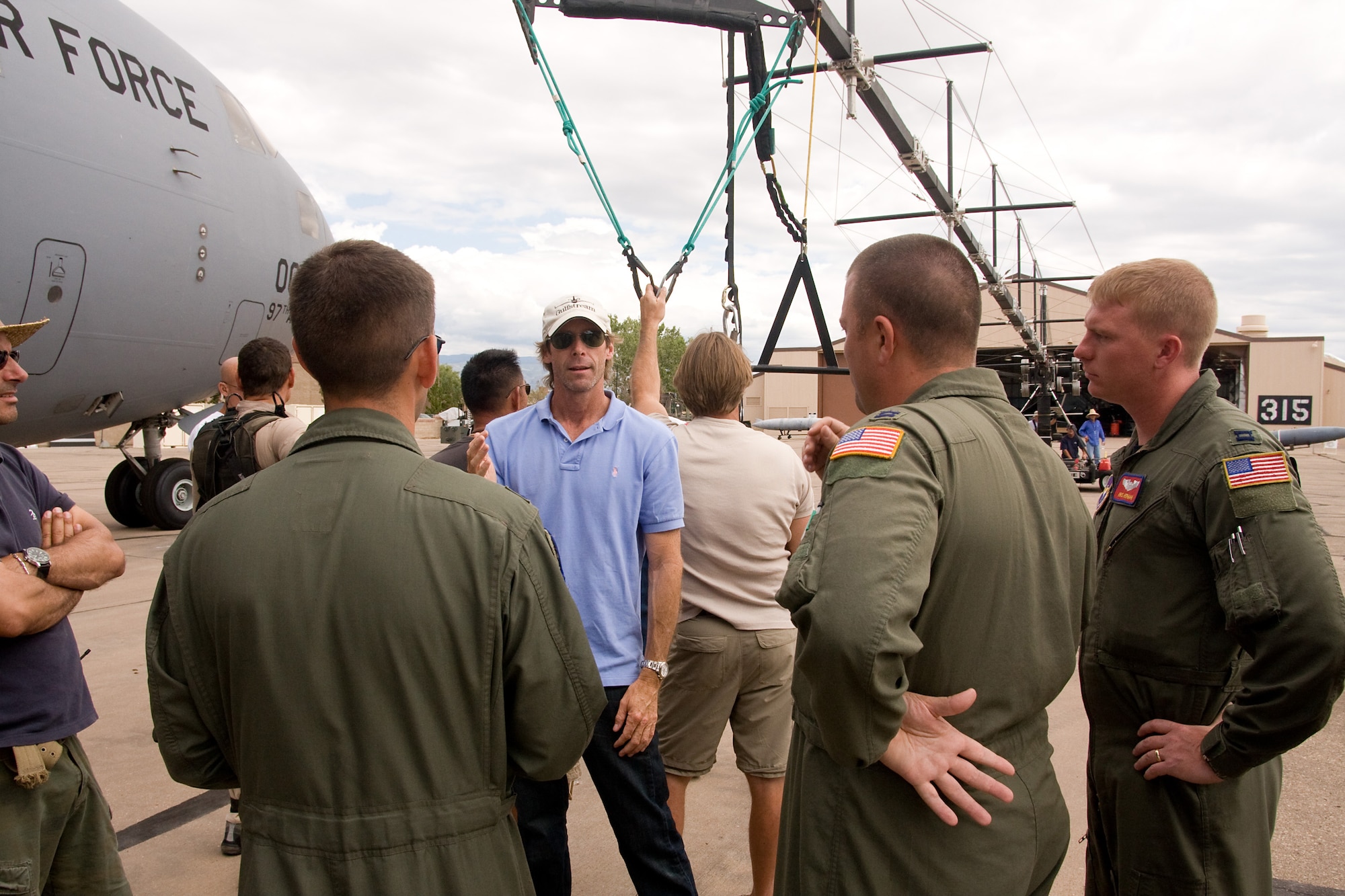 On the set of "Transformers: Revenge of the Fallen" at Holloman Air Force Base, N.M. Photo Credit: Robert Zuckerman

? 2009 DreamWorks LLC and Paramount Pictures.  All Rights Reserved. Hasbro, TRANSFORMERS and all related characters are trademarks of Hasbro. ?2009 Hasbro.  All Rights Reserved.
