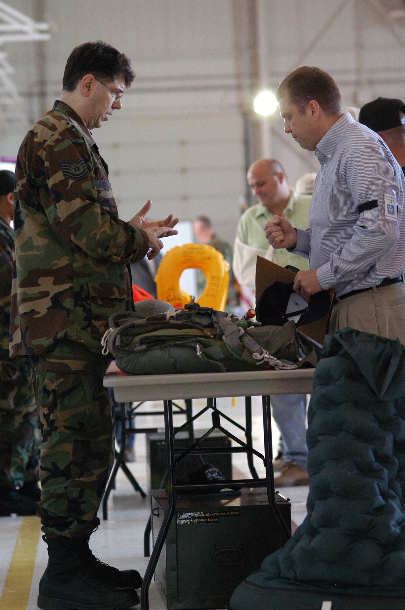 Local employer’s of 911th Airlift Wing Reservists visit the base June 6, 2009, for Employer’s Day 2009. The event was tailored to give the employers a better understanding of the 911th mission and their employee’s role in completing the mission (photo by Senior Airman Jamie Perry).