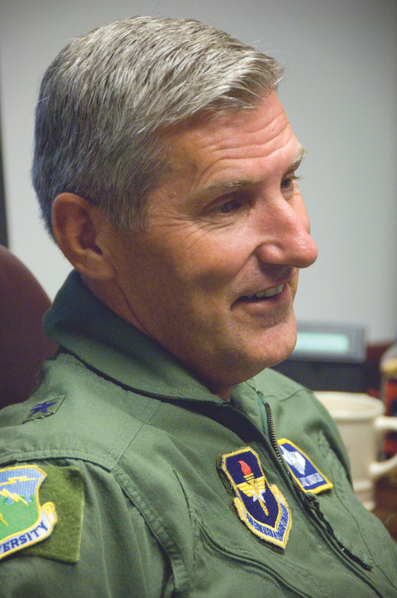 Brig. Gen. Lance D. Undhjem, the new Mobilization Assistant to Air University Commander, Lt. Gen. Allen G. Peck brings 32 years of experience to the intellectual and leadership center of the Air Force. General Undhjem comes to AU following a five-month deployment to Southwest Asia where he served as the director of the Combined Air and Space Operations Center for the U.S. Central Command at Al Udeid Air Base. (U.S. Air Force photo/Melanie Rodgers Cox)