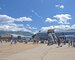 The 151st Air Refueling Wing, Utah Air National Guard, hosts two static displays with the KC-135R and the retired KC-135E during an Open House at Hill Air Force Base June 6.  The displays are part of Air Force Week which showcases America?s Airmen to the public.  The KC-135E was part of the UTANG's fleet for 30 years.  U.S. Air Force photo by Tech Sgt Michael D Evans