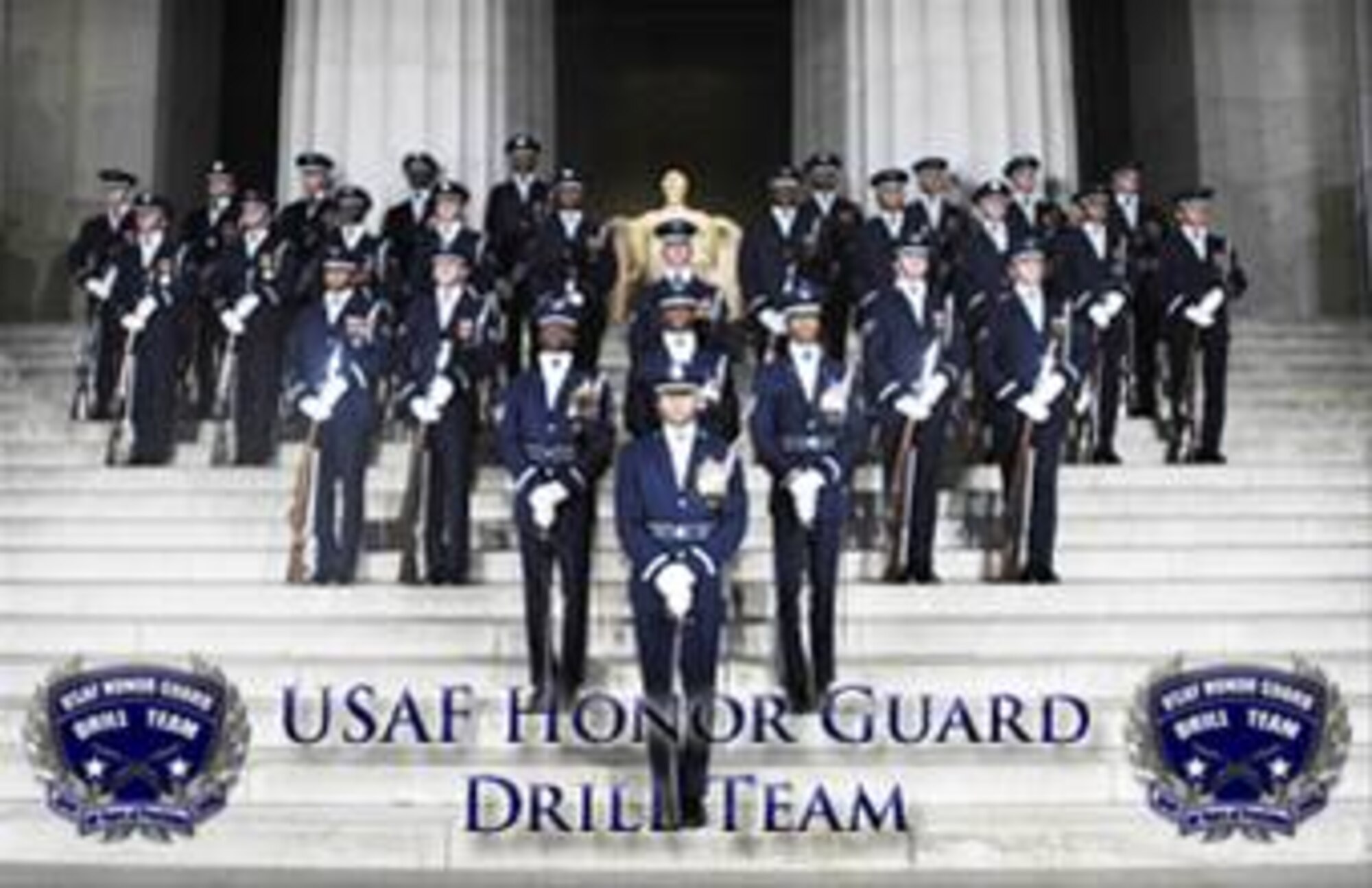 The U.S. Air Force Honor Guard Drill Team, the traveling component of the USAF Honor Guard, inspires Air Force awareness among military and civilian audiences through its complex drill routine. In all they do, the Drill Team personifies the integrity, discipline, teamwork, and professionalism of every Airman and every Air Force mission. During the Air Force Honor Guard's 60-year history, the Drill Team has performed in every state of the union and many countries abroad. The Drill Team will perform from 6:15 to 6:35 p.m.