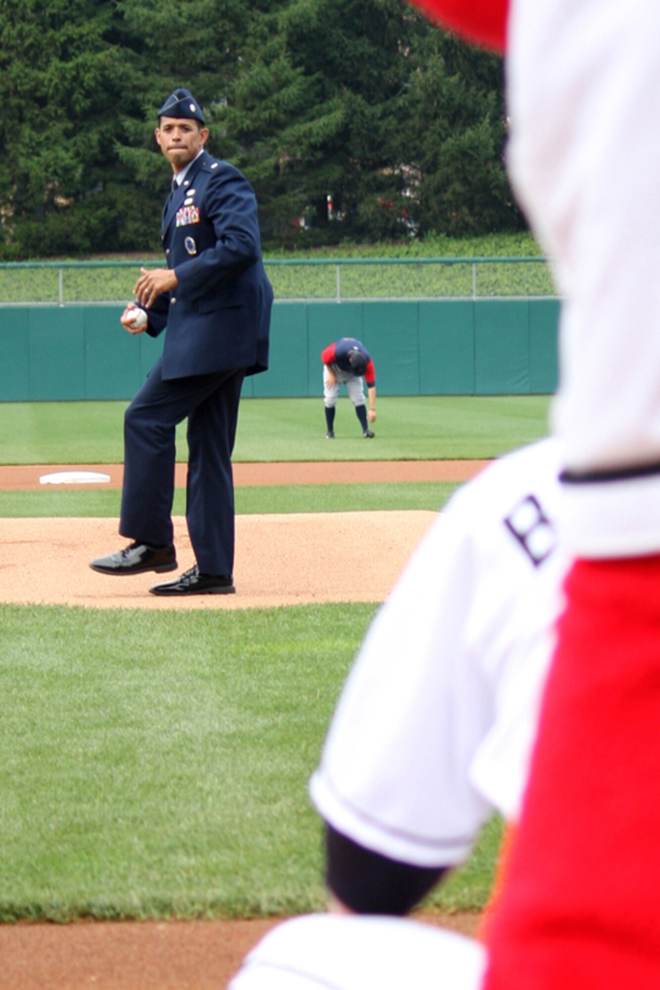 First pitch > Grissom Air Reserve Base > Article Display