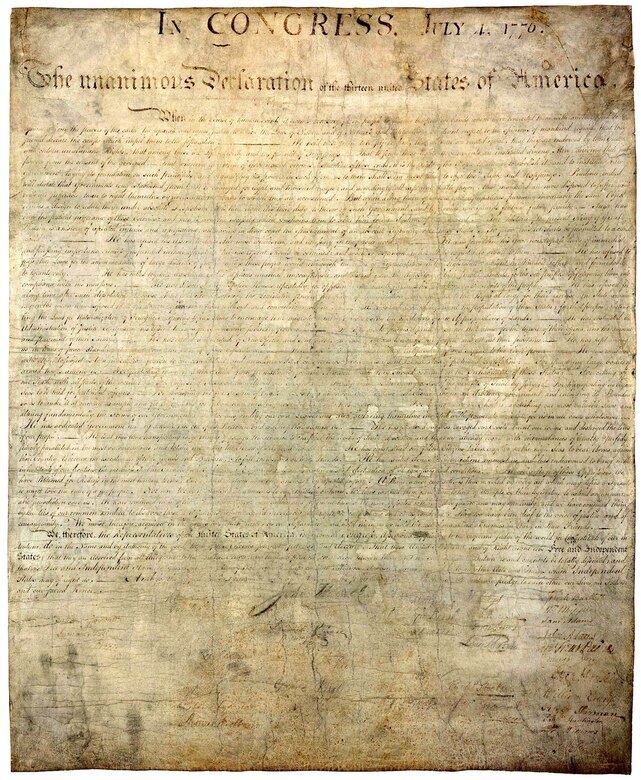 who delivered the declaration of independence
