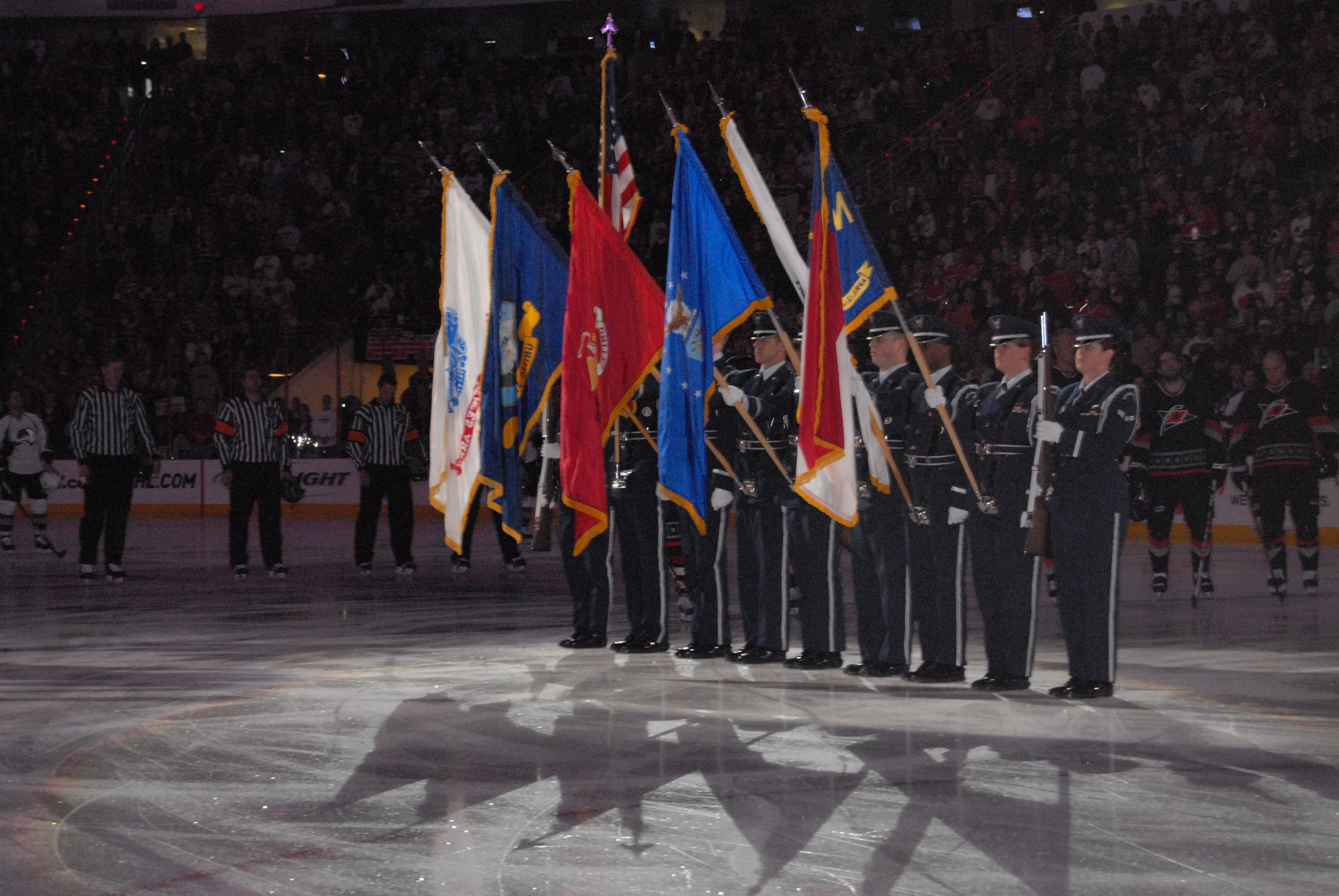 Carolina Hurricanes Thank Military > Pope Field > Article Display