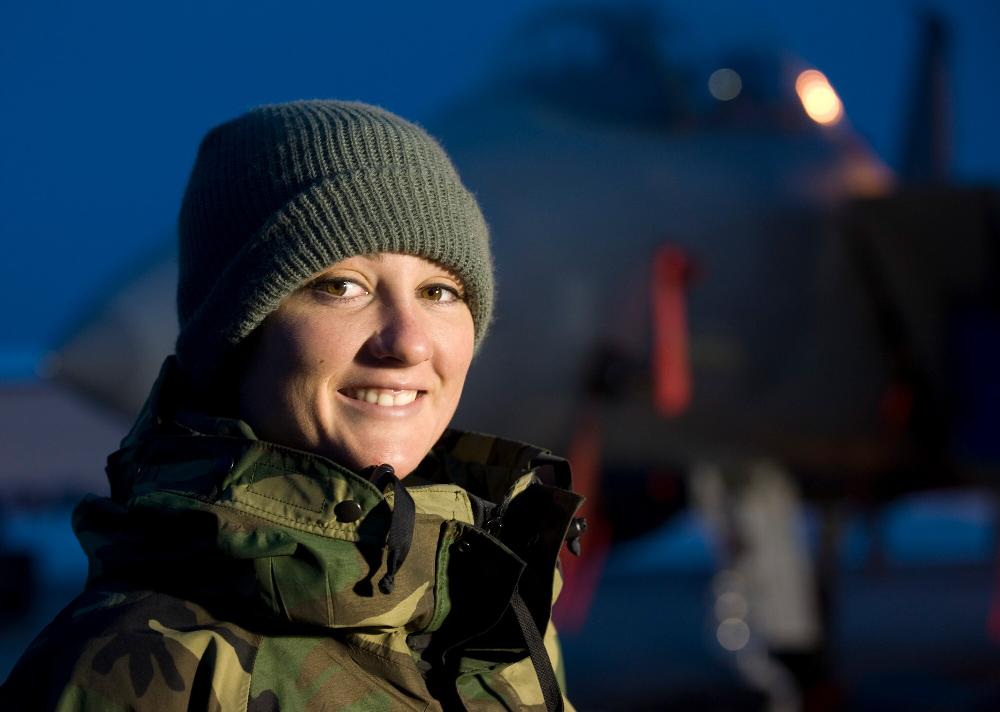 ELMENDORF AIR FORCE BASE, Alaska -- Airman 1st Class Sheila Smith, 3rd Equipment Maintenance Squadron, was selected to be a vocalist with Tops in Blue for the 2009-2010 season. She begins training in San Antonio later this month. (U.S. Air Force photo/Master Sgt. Keith Brown)