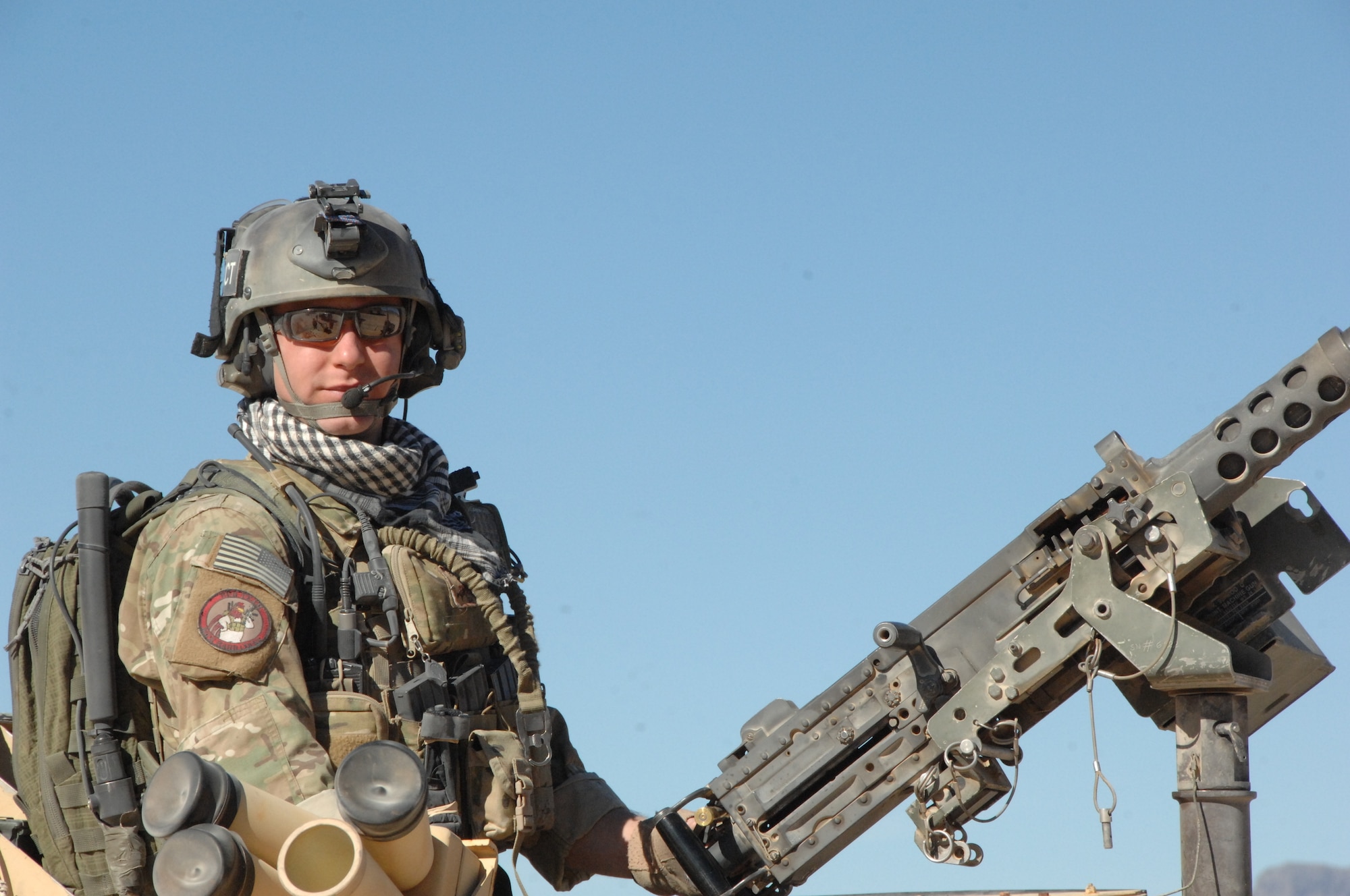 Staff Sgt. Zachary Rhyner deployed to Afghanistan in 2008. Sergeant Rhyner, a combat controller with the 21st Special Tactics Squadron, will be awarded the Air Force Cross Mar. 10, 2009  for his actions in Shok Valley, Afghanistan April 6, 2008. (U.S. Air Force photo) 