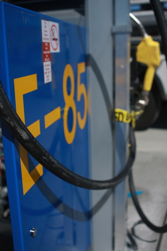 The Combat Center has followed suit with Marine Corps Installations on the East Coast and become the first Marine base on the West Coast to install ethanol fuel, otherwas known as E-85